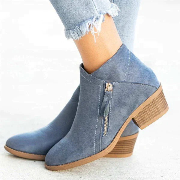 Leather Boots With Support
