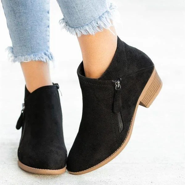 Leather Boots With Support