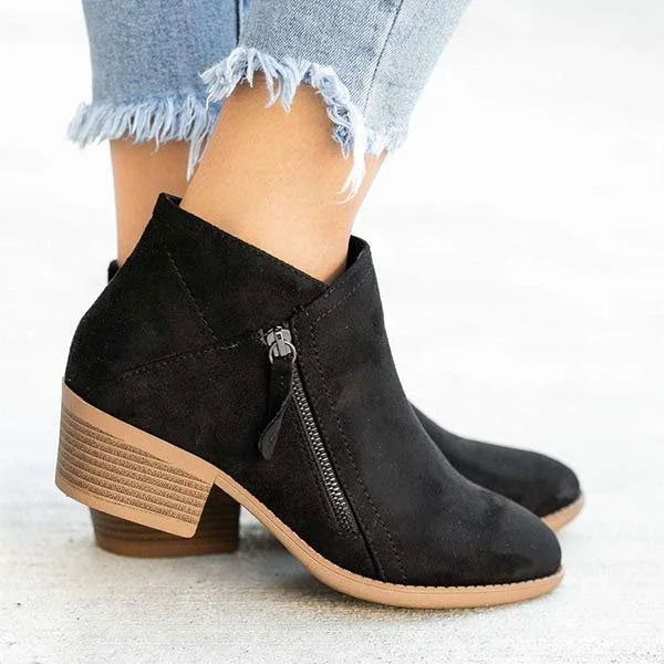 Leather Boots With Support