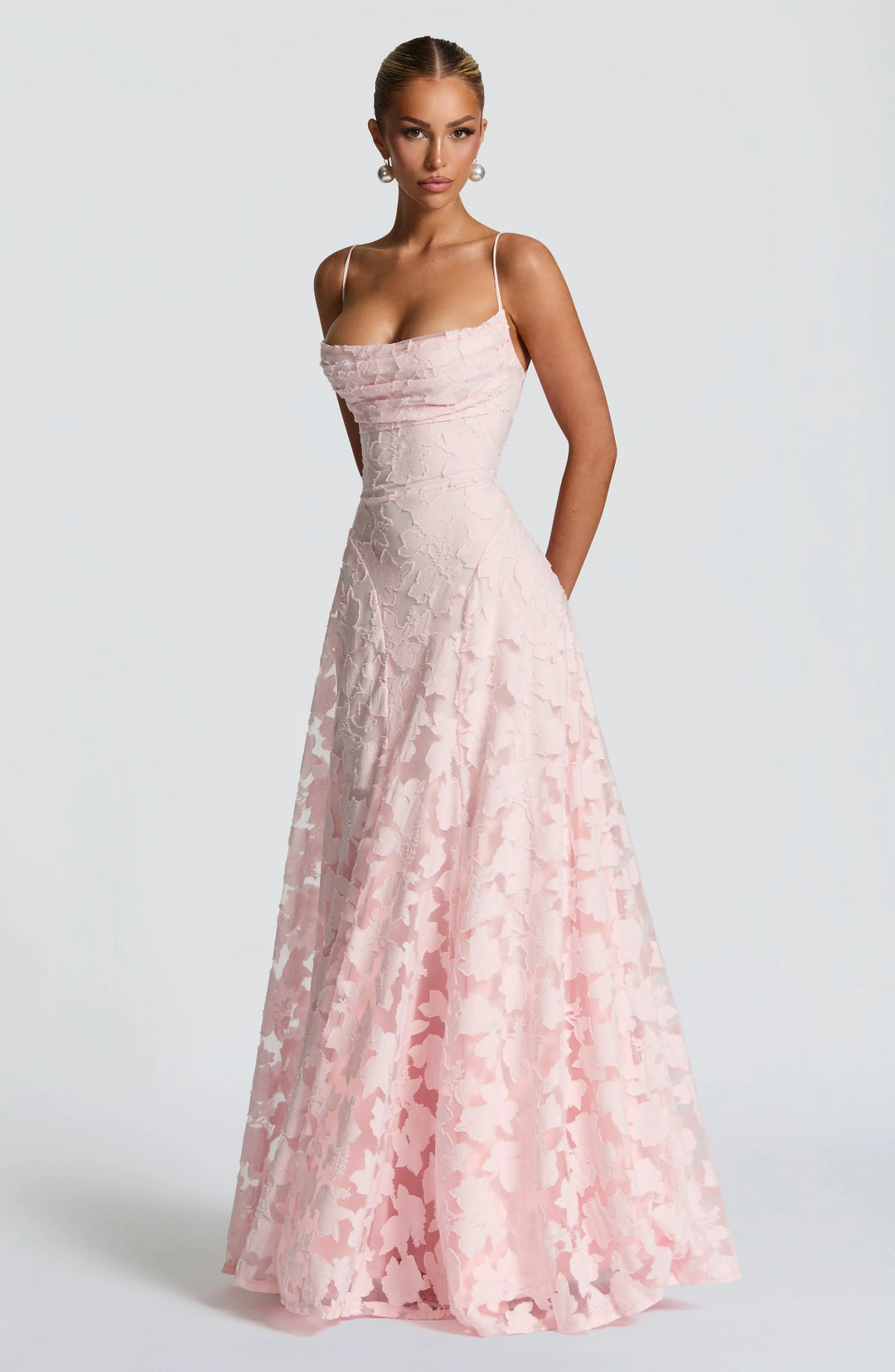 Long Dress with Thin Straps for Women