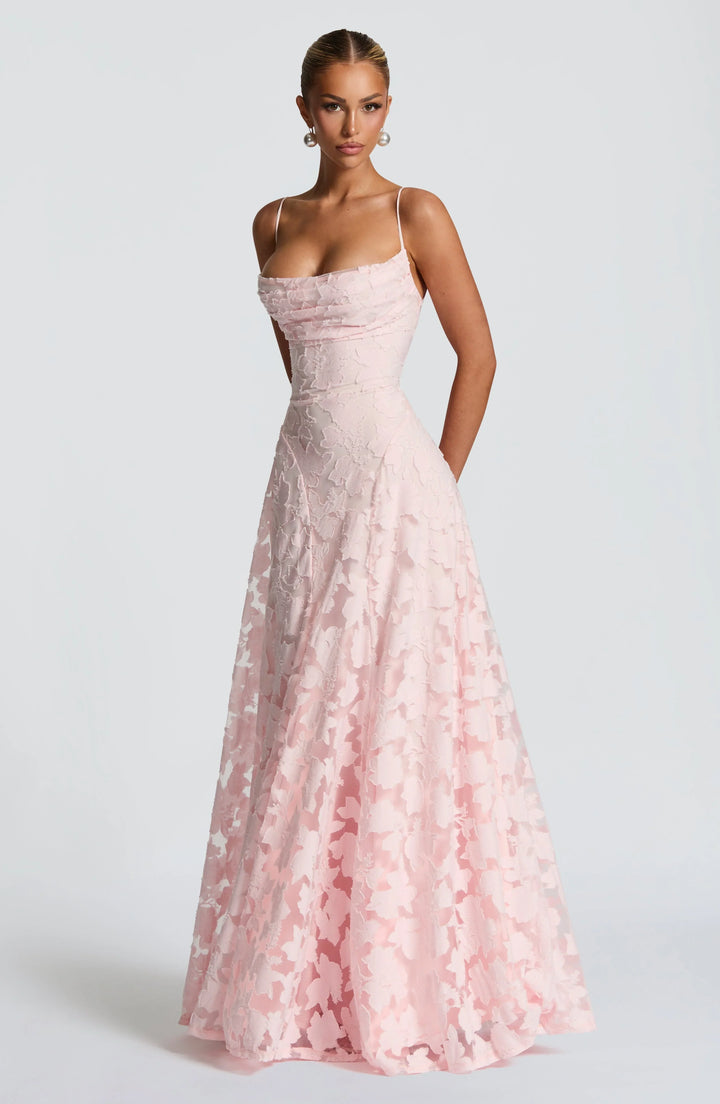 Long Dress with Thin Straps for Women