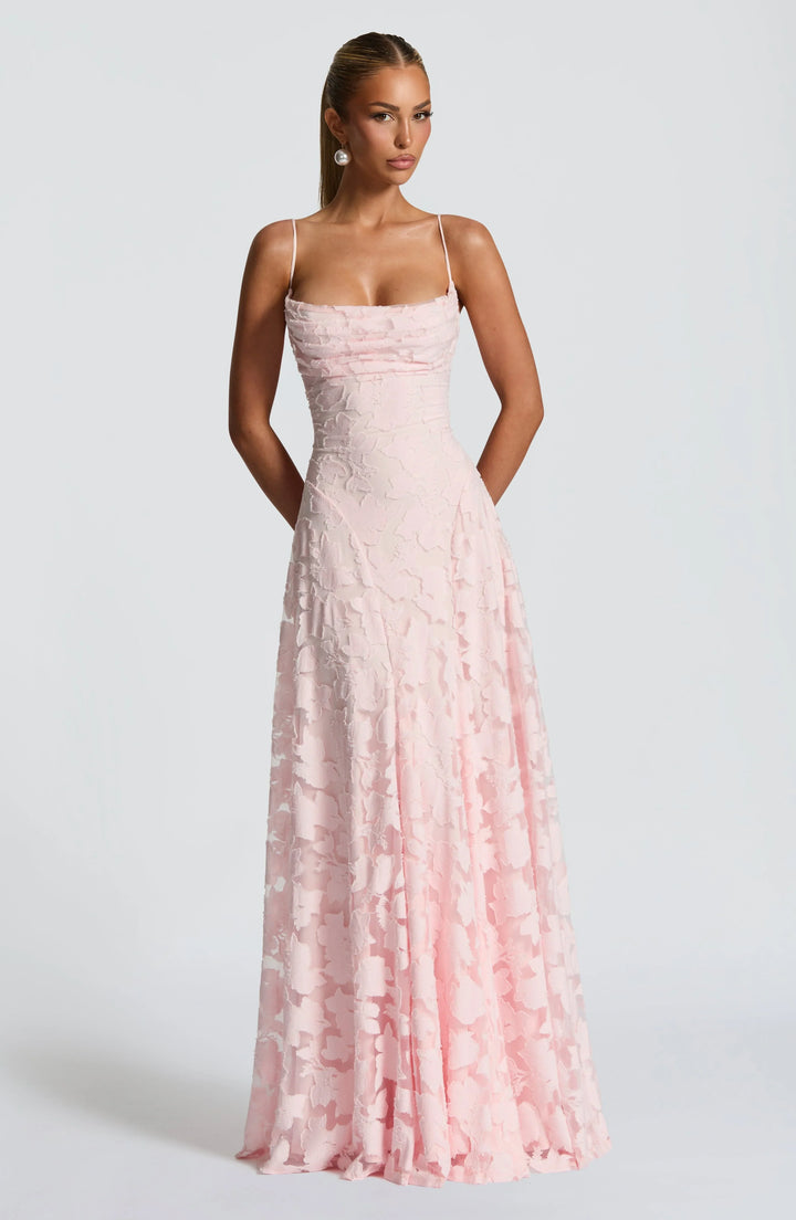 Long Dress with Thin Straps for Women