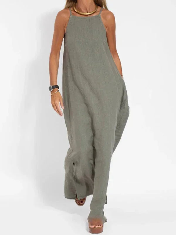 Sleeveless Long Dress Summer Casual Women's Fashion