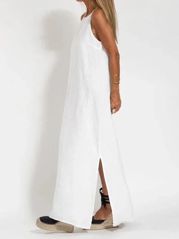 Sleeveless Long Dress Summer Casual Women's Fashion
