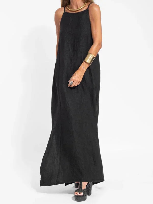 Sleeveless Long Dress Summer Casual Women's Fashion
