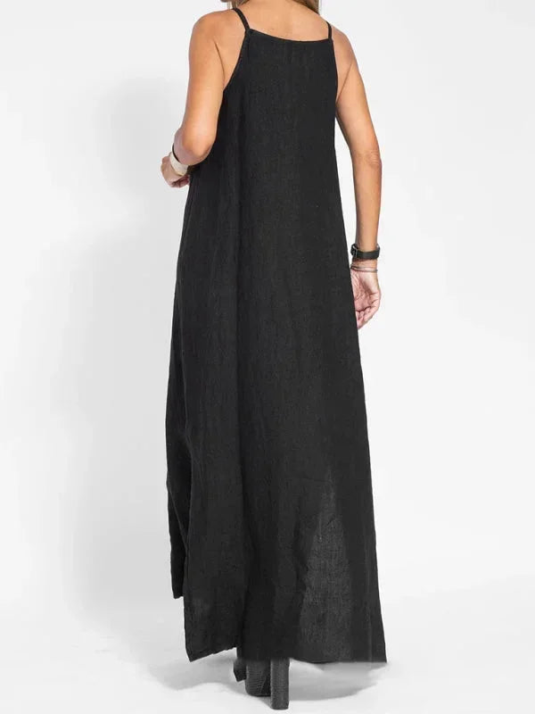 Sleeveless Long Dress Summer Casual Women's Fashion
