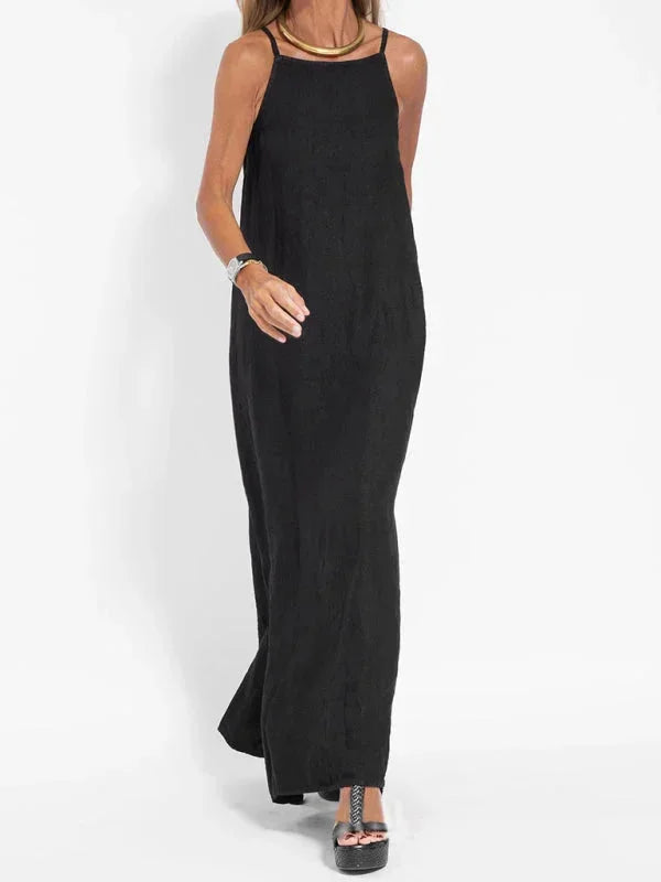 Sleeveless Long Dress Summer Casual Women's Fashion