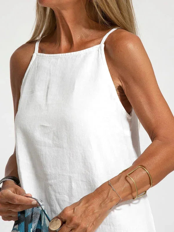 Sleeveless Long Dress Summer Casual Women's Fashion