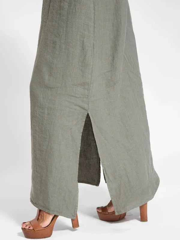 Sleeveless Long Dress Summer Casual Women's Fashion