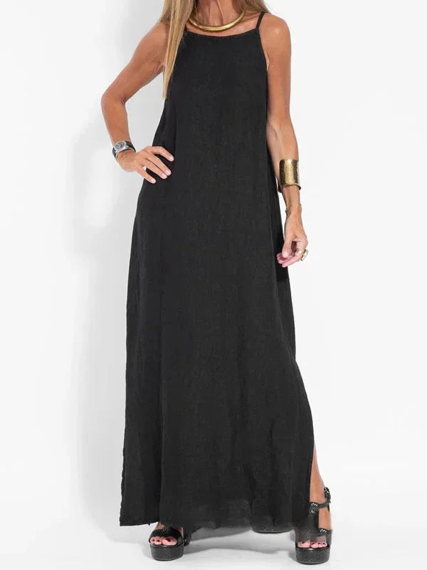 Sleeveless Long Dress Summer Casual Women's Fashion